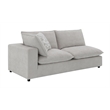 ACME Marisa Modular LF Loveseat w/2 Pillows in Beige Boucle