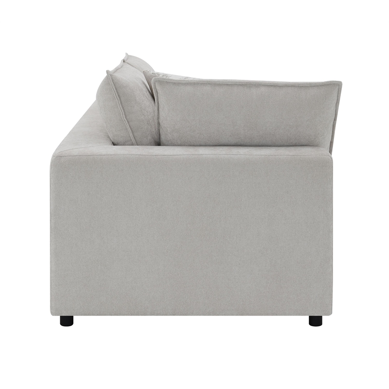 ACME Marisa Modular LF Loveseat w/2 Pillows in Beige Boucle