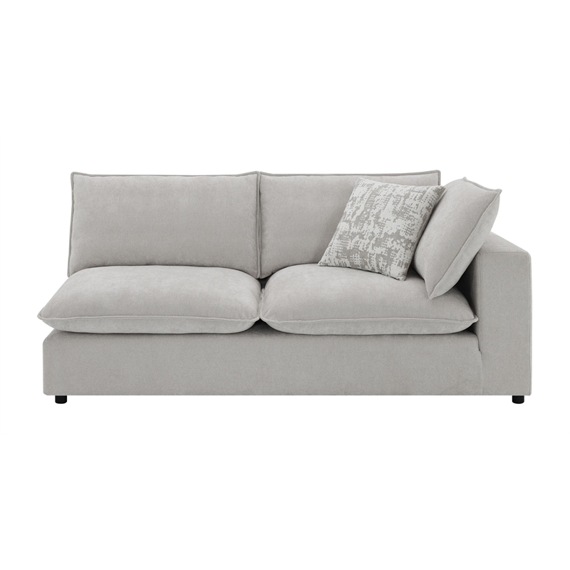ACME Marisa Modular RF Loveseat w/2 Pillows in Beige Boucle