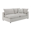ACME Marisa Modular RF Loveseat w/2 Pillows in Beige Boucle