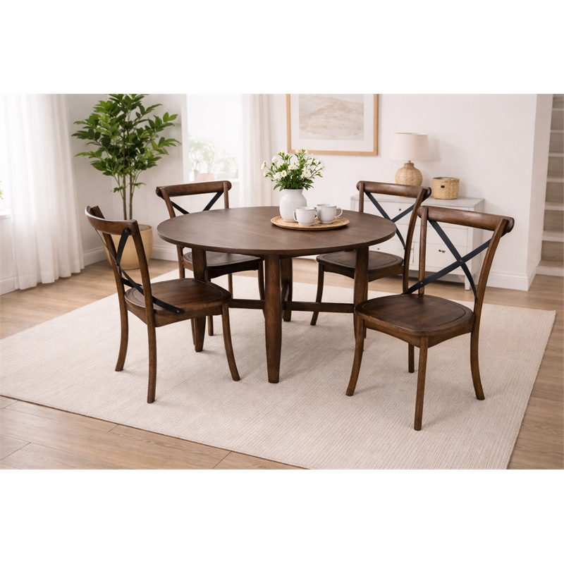 ACME Kendric Dining Table in Dark Oak