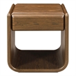 ACME Lanza End Table w/Drawer in Dark Walnut