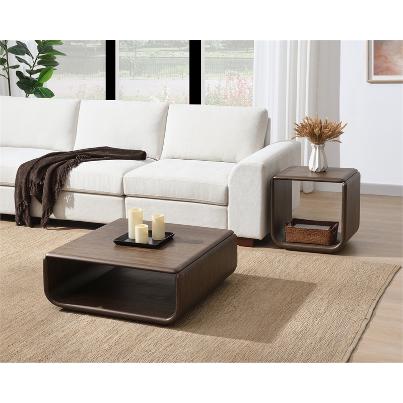 ACME Lanza Coffee Table in Dark Walnut