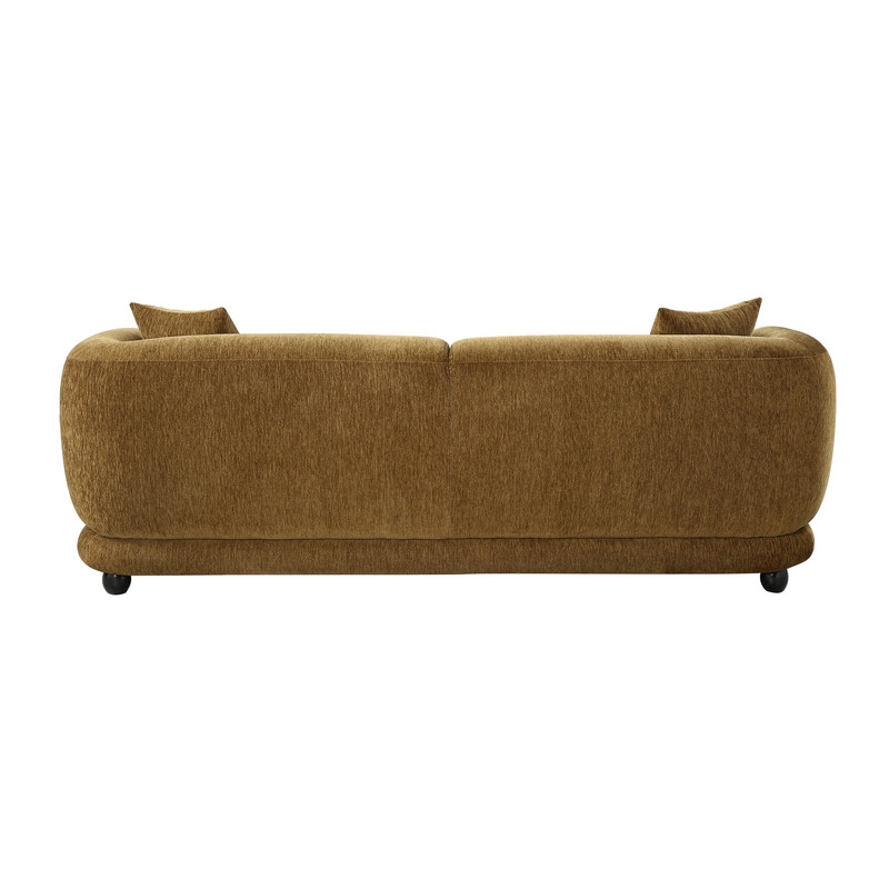 ACME Lennox Sofa w/2 Pillows in Brown Chenille
