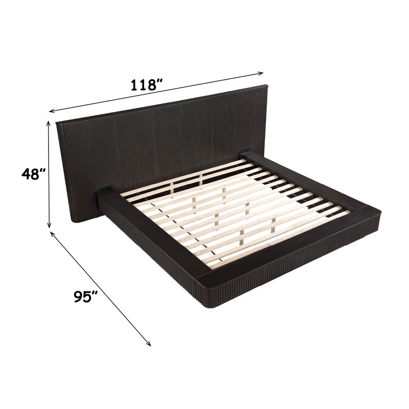 ACME Clayten Eastern King Bed in Espresso