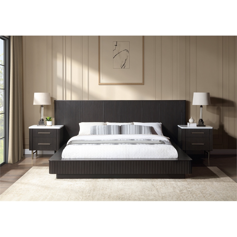 ACME Clayten Eastern King Bed in Espresso