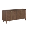 ACME Ouida Server in Brown & Gold