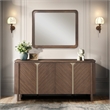 ACME Ouida Server in Brown & Gold