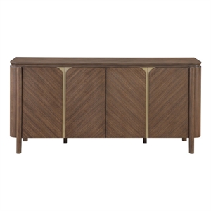 ACME Ouida Server in Brown & Gold