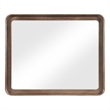 ACME Ouida Mirror in Brown and Gold