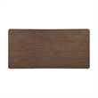 ACME Ouida Dining Table in Brown & Gold