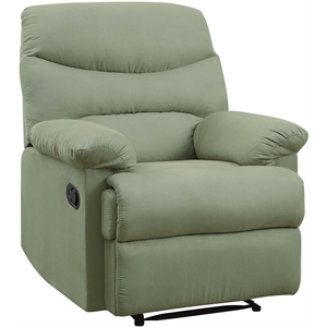 ACME Furniture Arcadia Recliner in Sage Microfiber