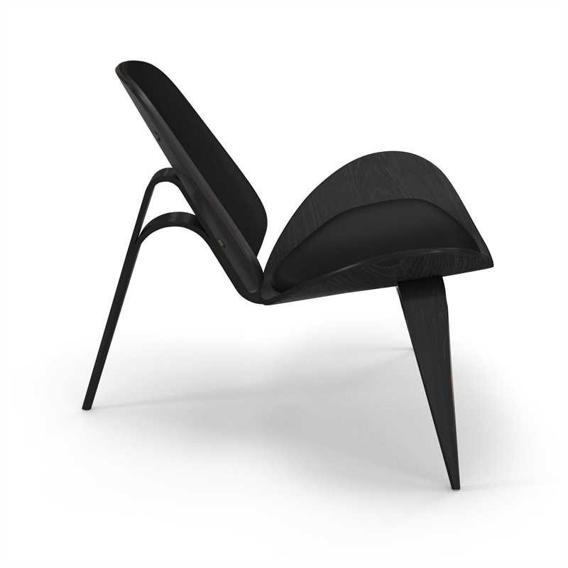 Chesapeake Black Lounge Chair