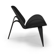 Chesapeake Black Lounge Chair