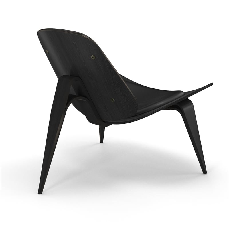 Chesapeake Black Lounge Chair