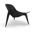 Chesapeake Black Lounge Chair