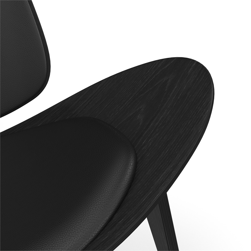 Chesapeake Black Lounge Chair