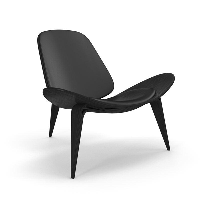 Chesapeake Black Lounge Chair