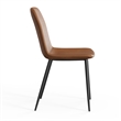 Max Performance Velvet Side Chairs (Set of 2)