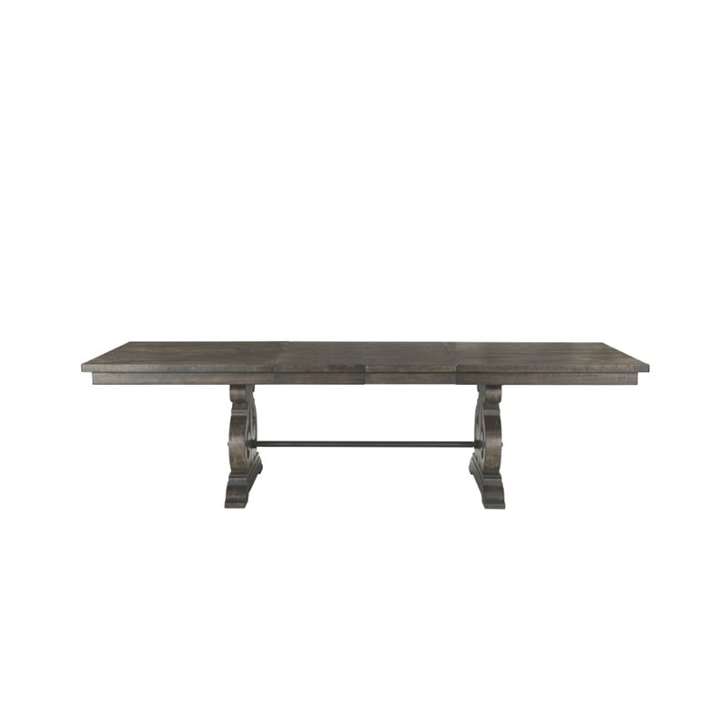 Picket House Furnishings Stanford Dining Table in Dark Ash