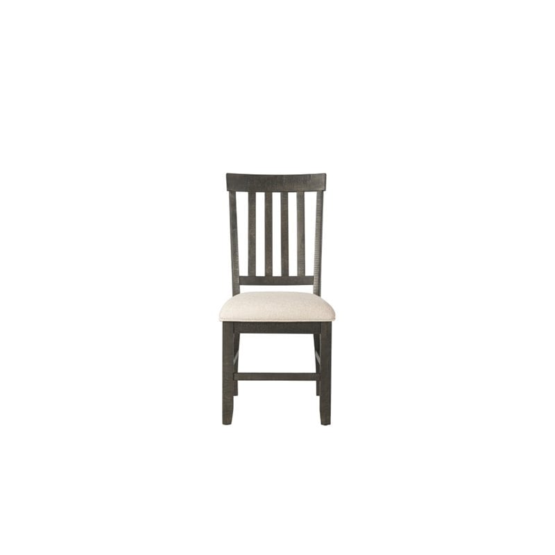 Picket House Furnishings Stanford Side Chair in Dark Ash (Set of 2)