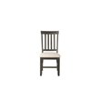 Picket House Furnishings Stanford Side Chair in Dark Ash (Set of 2)