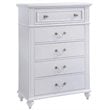 Picket House Furnishings Annie Bedroom Chest in Crisp White