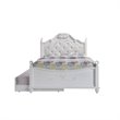 Picket House Furnishings Annie Full Bed with Storage Trundle in White