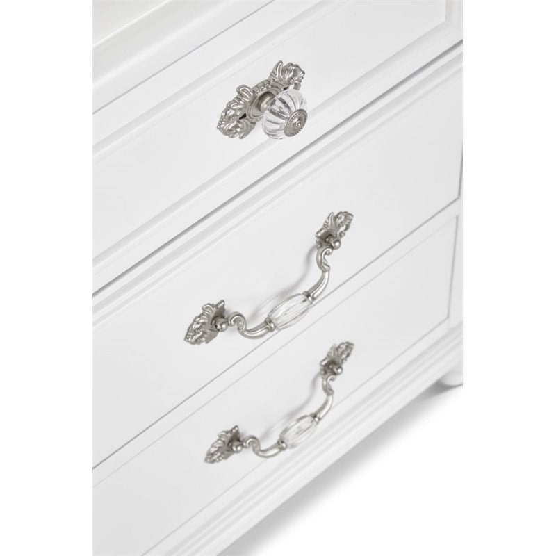 Picket House Furnishings Annie 4 Piece Twin Bedroom Set in White