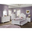 Picket House Furnishings Annie 4 Piece Twin Bedroom Set in White