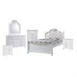 Picket House Furnishings Annie 6 Piece Full Bedroom Set in White