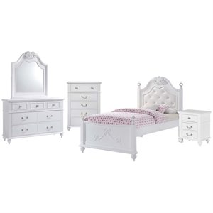 Picket House Furnishings Annie 6 Piece Twin Platform Bedroom Set