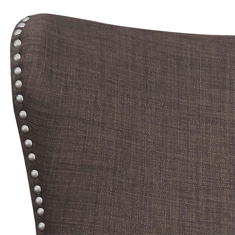 Picket House Furnishings Kegan Accent Chair in Chocolate