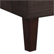 Picket House Furnishings Kegan Accent Chair in Chocolate