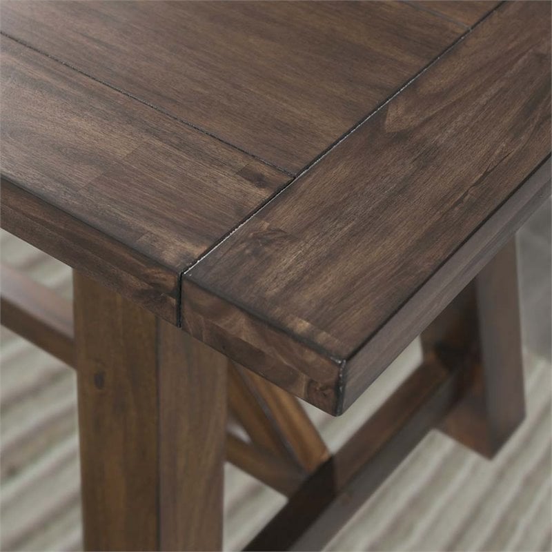 Picket House Furnishings Regan 6 Piece Dining Set in Walnut