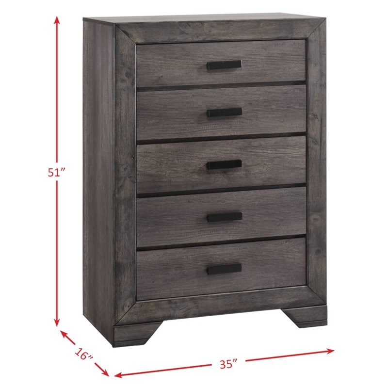 Picket House Furnishings Grayson 3 Piece Queen Panel Bedroom Set