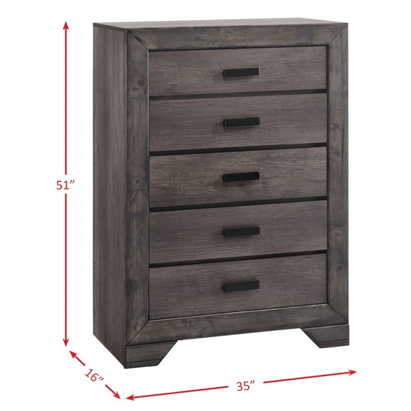 Picket House Furnishings Grayson 3 Piece King Panel Bedroom Set