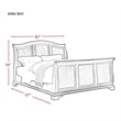 Picket House Furnishings Conley Cherry King Sleigh Bed in Cherry