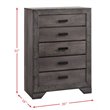 Picket House Furnishings Grayson 5 Piece Queen Panel Bedroom Set