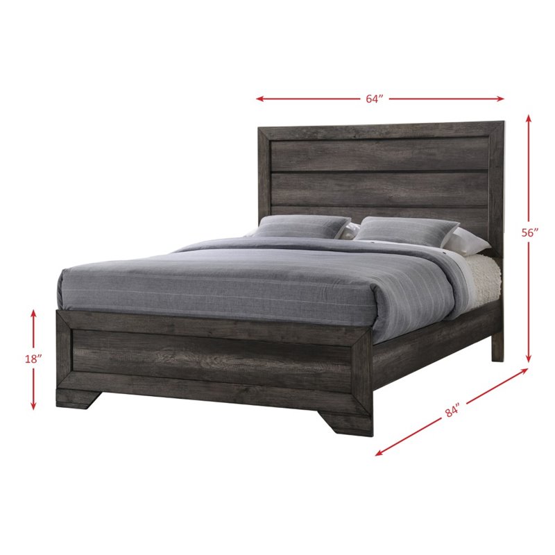 Picket House Furnishings Grayson 5 Piece Queen Panel Bedroom Set