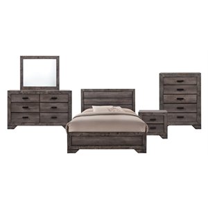 Picket House Furnishings Grayson 5 Piece Queen Panel Bedroom Set