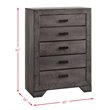 Picket House Furnishings Grayson 6 Piece Queen Panel Bedroom Set