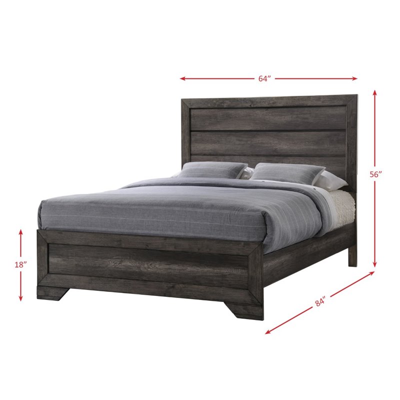 Picket House Furnishings Grayson 6 Piece Queen Panel Bedroom Set