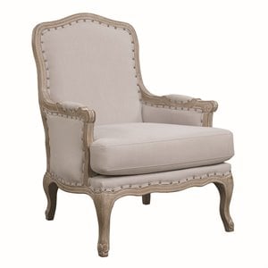 Picket House Furnshings Modern Wood Cream Furnishings Regal Accent Chair