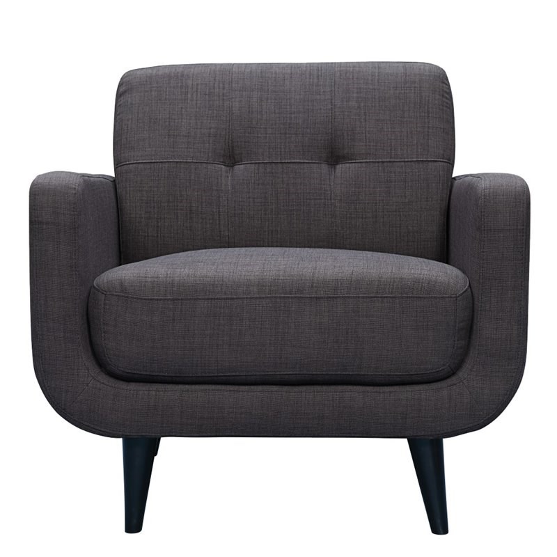 Picket House Furnishings Hailey Accent Chair in Charcoal