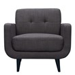 Picket House Furnishings Hailey Accent Chair in Charcoal