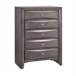 Picket House Furnishings Madison Queen Storage 5 Piece Bedroom Set in Gray