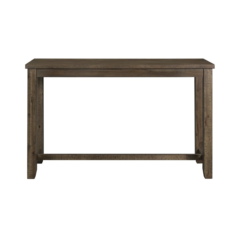 Picket House Furnishings Stanford Multipurpose Wood Bar Table Set in Gray