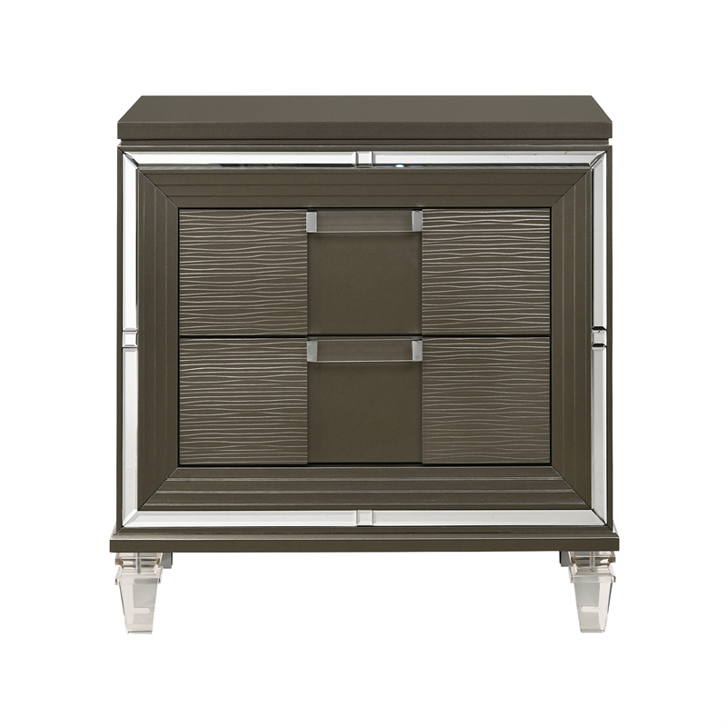 Picket House Furnishings Charlotte 2-Drawer Nightstand with USB