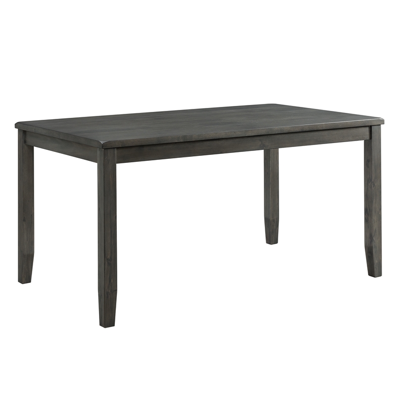 Picket House Furnishings Alexa 7PC Standard Height Dining Set in Gray